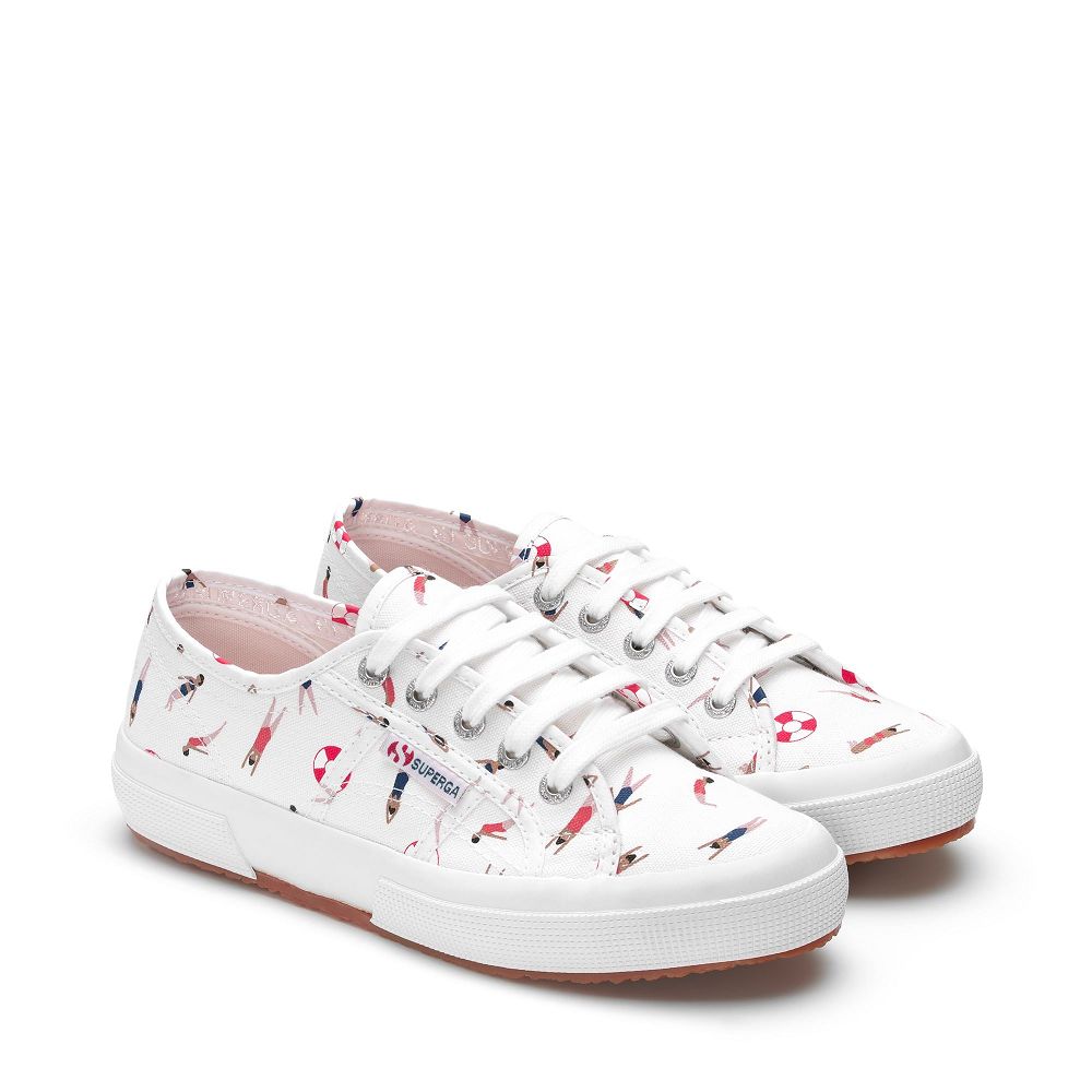 Superga 2750 White Sneakers - Men's Sneakers USA | US4894077